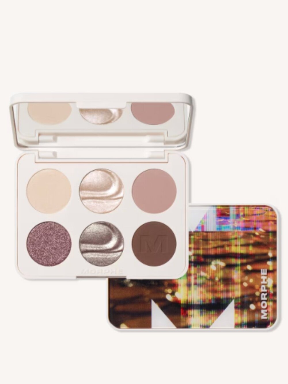 Morphe ChromaPlus 6-Pan Eyeshadow Palette | Rich Glitch